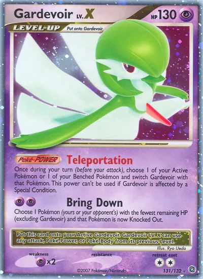 Gardevoir LV.X - Maravilhas Secretas - ilustração de Ryo Ueda