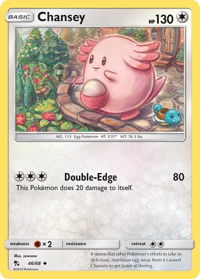 Chansey - Destinos Ocultos - ilustração de sowsow