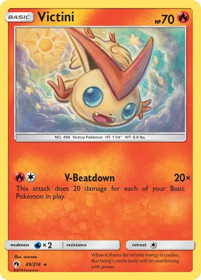 Victini - Trovões Perdidos - ilustração de sowsow