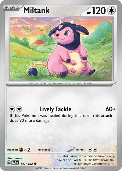 Miltank - Fenda Paradoxal - ilustração de sowsow