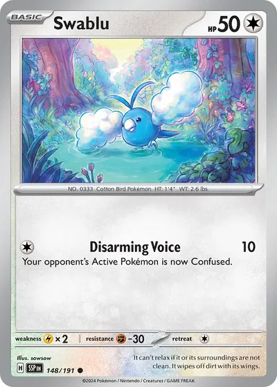 Swablu - Fagulhas Impetuosas - ilustração de sowsow
