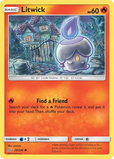 Litwick - Sintonia Mental - ilustração de sowsow