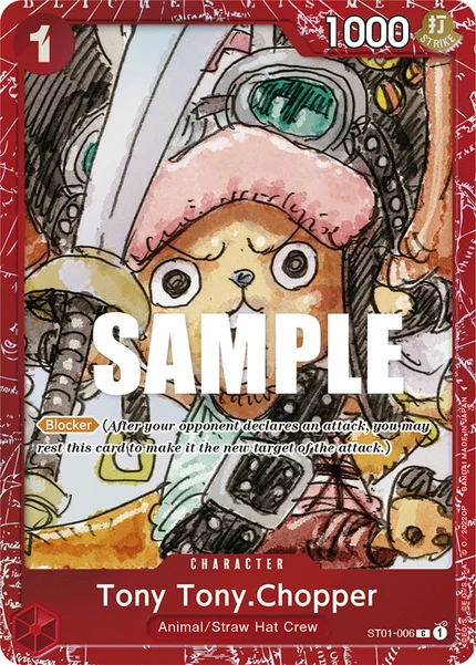 Tony Tony.Chopper ST01-006_p1 One Piece Card Game Promo