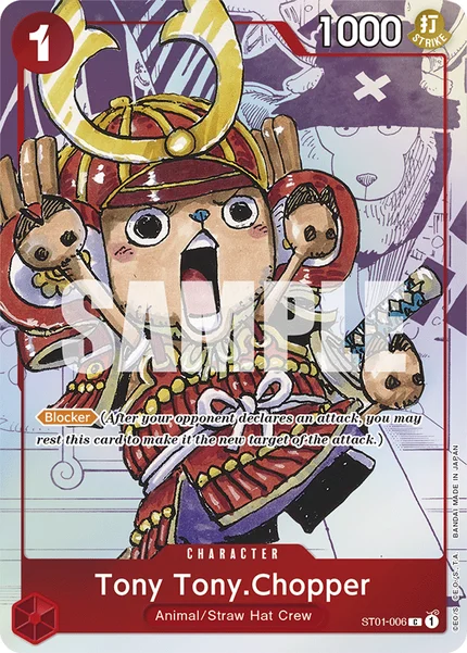 Tony Tony.Chopper ST01-006_p2 One Piece Card Game Promo