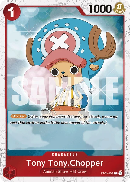 Tony Tony.Chopper ST01-006_p6 One Piece Card Game PRB-01