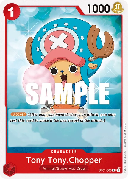 Tony Tony.Chopper ST01-006 One Piece Card Game ST-01