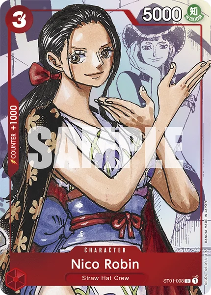 Nico Robin ST01-008_p1 One Piece Card Game Promo