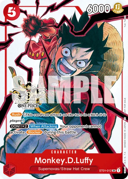 Monkey.D.Luffy ST01-012_p5 One Piece Card Game Promo