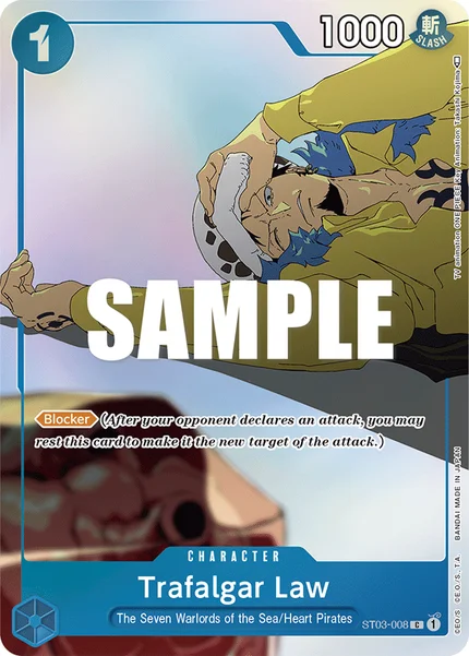 Trafalgar Law ST03-008_p1 One Piece Card Game Promo