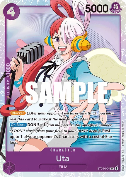 Uta ST05-004 One Piece Card Game ST-05