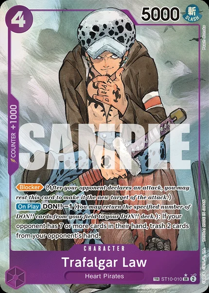 Trafalgar Law ST10-010_p2 One Piece Card Game OP-07