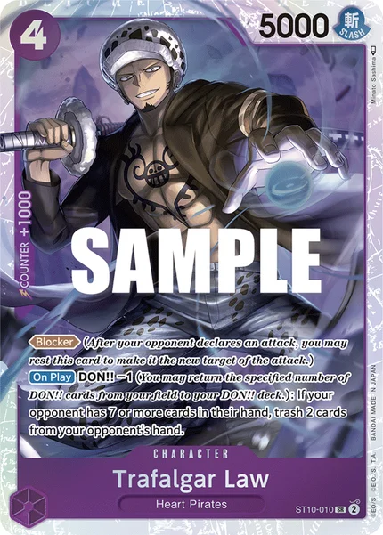 Trafalgar Law ST10-010 One Piece Card Game ST-10