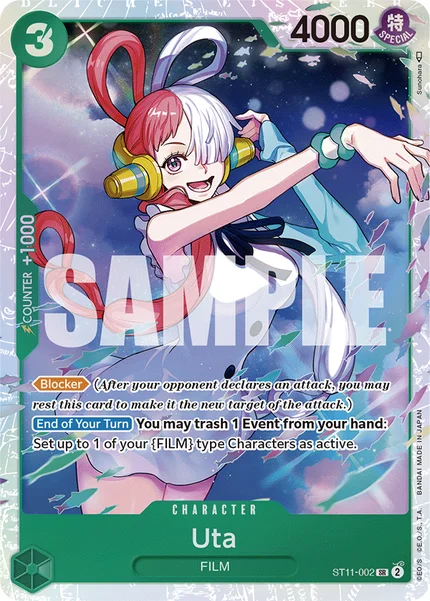 Uta ST11-002 One Piece Card Game ST-11