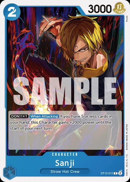 Sanji ST12-011 One Piece Card Game ST-12