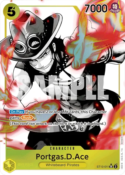 Portgas.D.Ace ST13-011_p1 One Piece Card Game ST-13