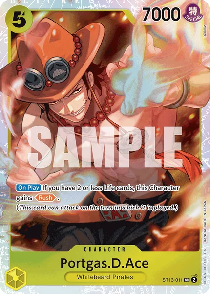 Portgas.D.Ace ST13-011 One Piece Card Game ST-13