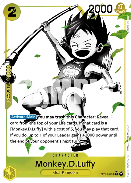 Monkey.D.Luffy ST13-014_p1 One Piece Card Game ST-13
