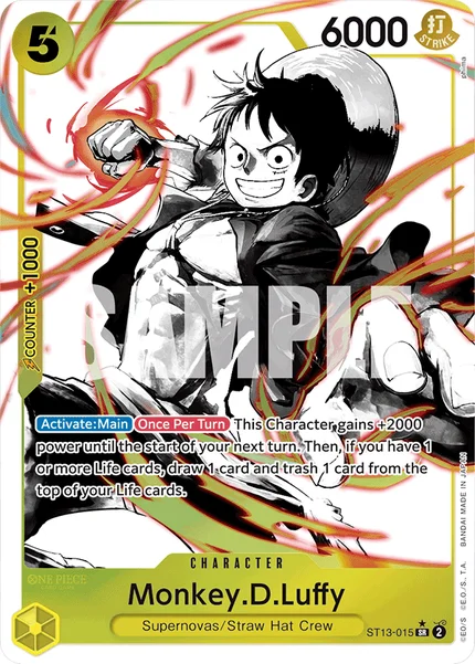 Monkey.D.Luffy ST13-015_p1 One Piece Card Game ST-13