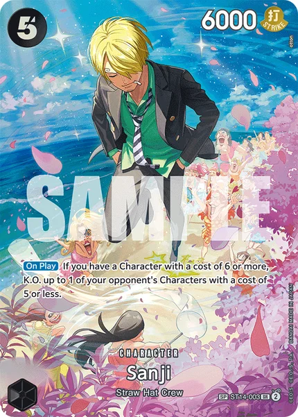 Sanji ST14-003_p1 One Piece Card Game OP-10