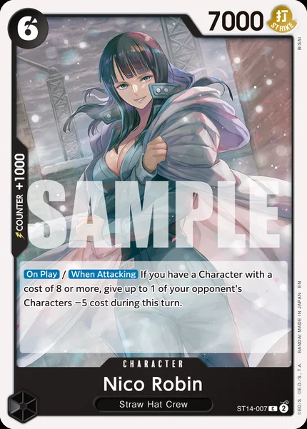 Nico Robin ST14-007_r1 One Piece Card Game PRB-02