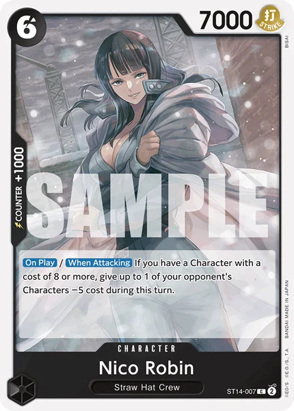 Nico Robin ST14-007 One Piece Card Game ST-14