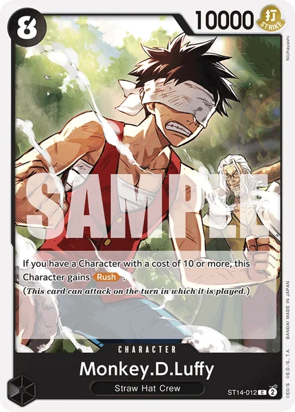 Monkey.D.Luffy ST14-012 One Piece Card Game ST-14