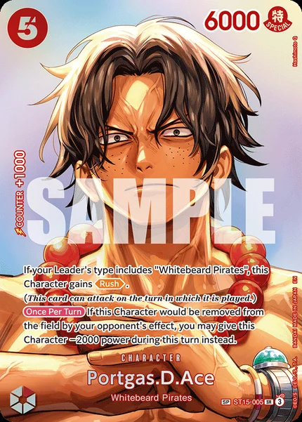 Portgas.D.Ace ST15-005_p5 One Piece Card Game OP-16