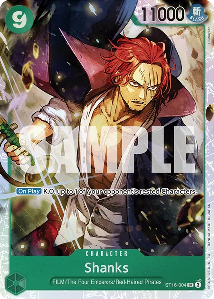 Shanks ST16-004 One Piece Card Game ST-16