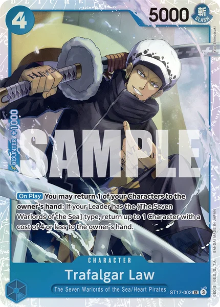Trafalgar Law ST17-002 One Piece Card Game ST-17