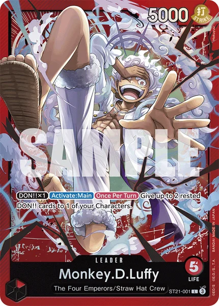 Monkey.D.Luffy ST21-001 One Piece Card Game ST-21