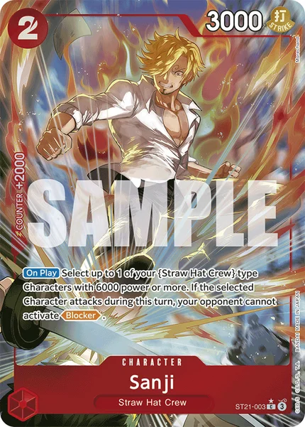 Sanji ST21-003_p1 One Piece Card Game ST-21