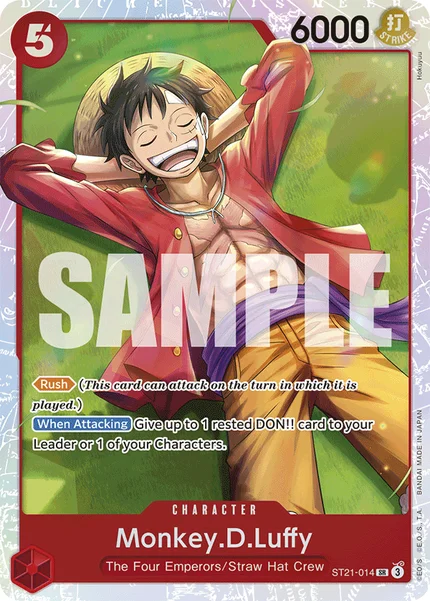 Monkey.D.Luffy ST21-014 One Piece Card Game ST-21