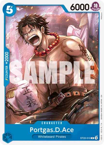 Portgas.D.Ace ST22-010 One Piece Card Game ST-22