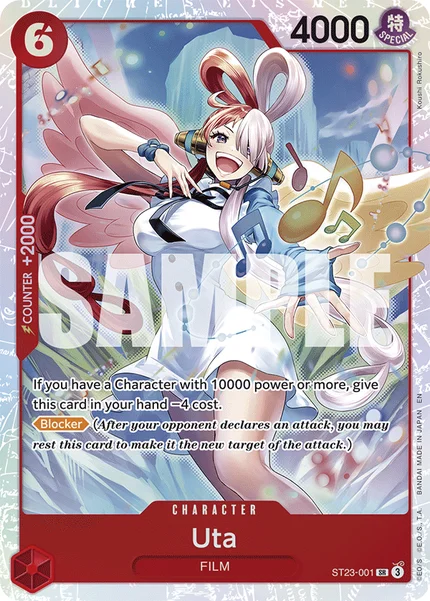 Uta ST23-001 One Piece Card Game ST-23