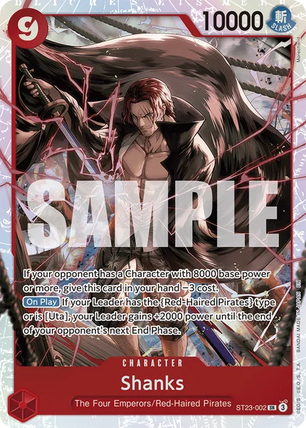 Shanks ST23-002 One Piece Card Game ST-23