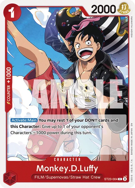 Monkey.D.Luffy ST23-004 One Piece Card Game ST-23