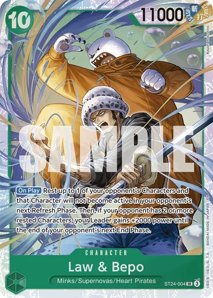 Law & Bepo ST24-004 One Piece Card Game ST-24