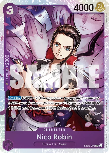 Nico Robin ST26-003 One Piece Card Game ST-26
