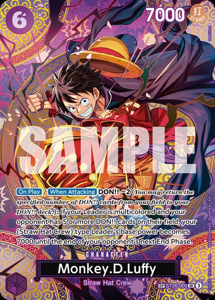 Monkey.D.Luffy ST26-005_p1 One Piece Card Game OP15-EB04