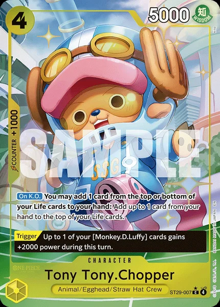 Tony Tony.Chopper ST29-007_p1 One Piece Card Game ST-29