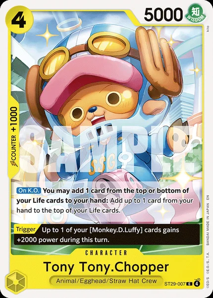 Tony Tony.Chopper ST29-007 One Piece Card Game ST-29