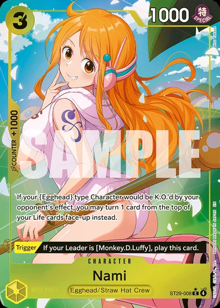 Nami ST29-008_p1 One Piece Card Game ST-29