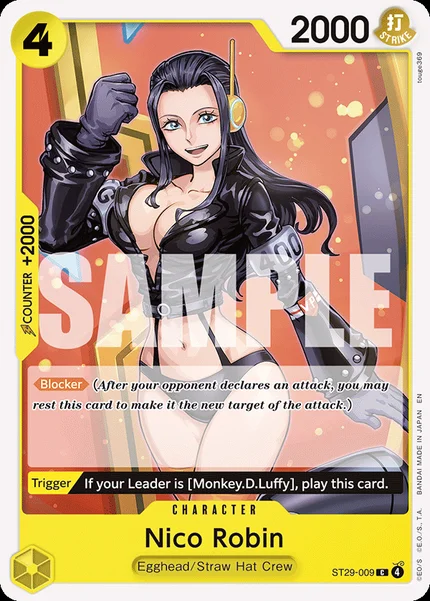 Nico Robin ST29-009 One Piece Card Game ST-29