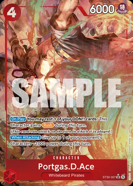 Portgas.D.Ace ST30-007_p1 One Piece Card Game ST-30