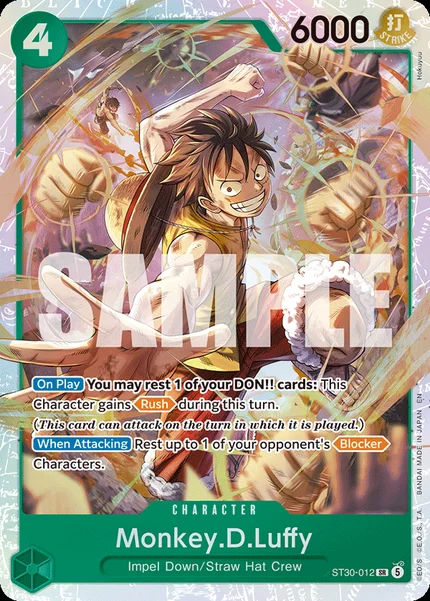 Monkey.D.Luffy ST30-012 One Piece Card Game ST-30