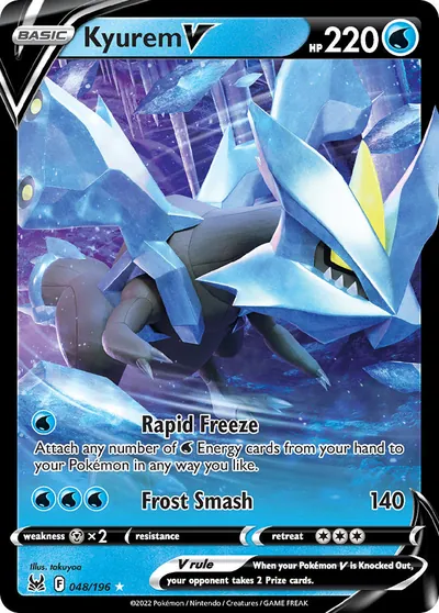 Kyurem-V - Origem Perdida - ilustração de takuyoa