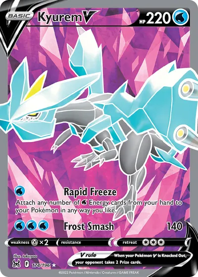 Kyurem-V - Origem Perdida - ilustração de takuyoa