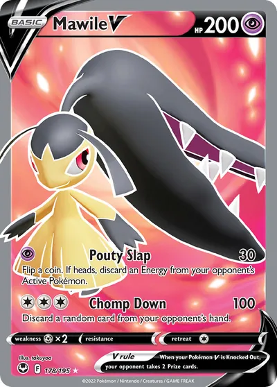 Mawile-V - Tempestade Prateada - ilustração de takuyoa