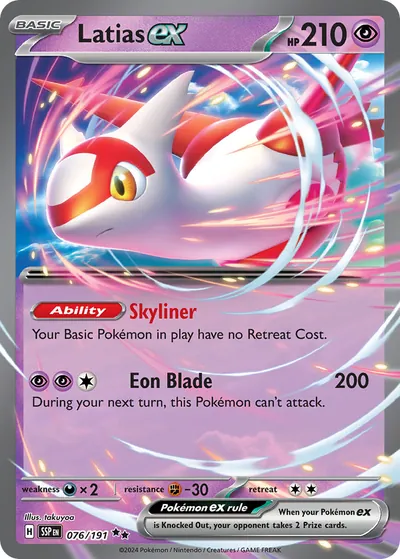 Latias ex - Fagulhas Impetuosas - ilustração de takuyoa