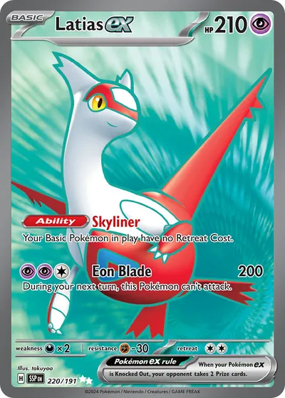 Latias ex - Fagulhas Impetuosas - ilustração de takuyoa